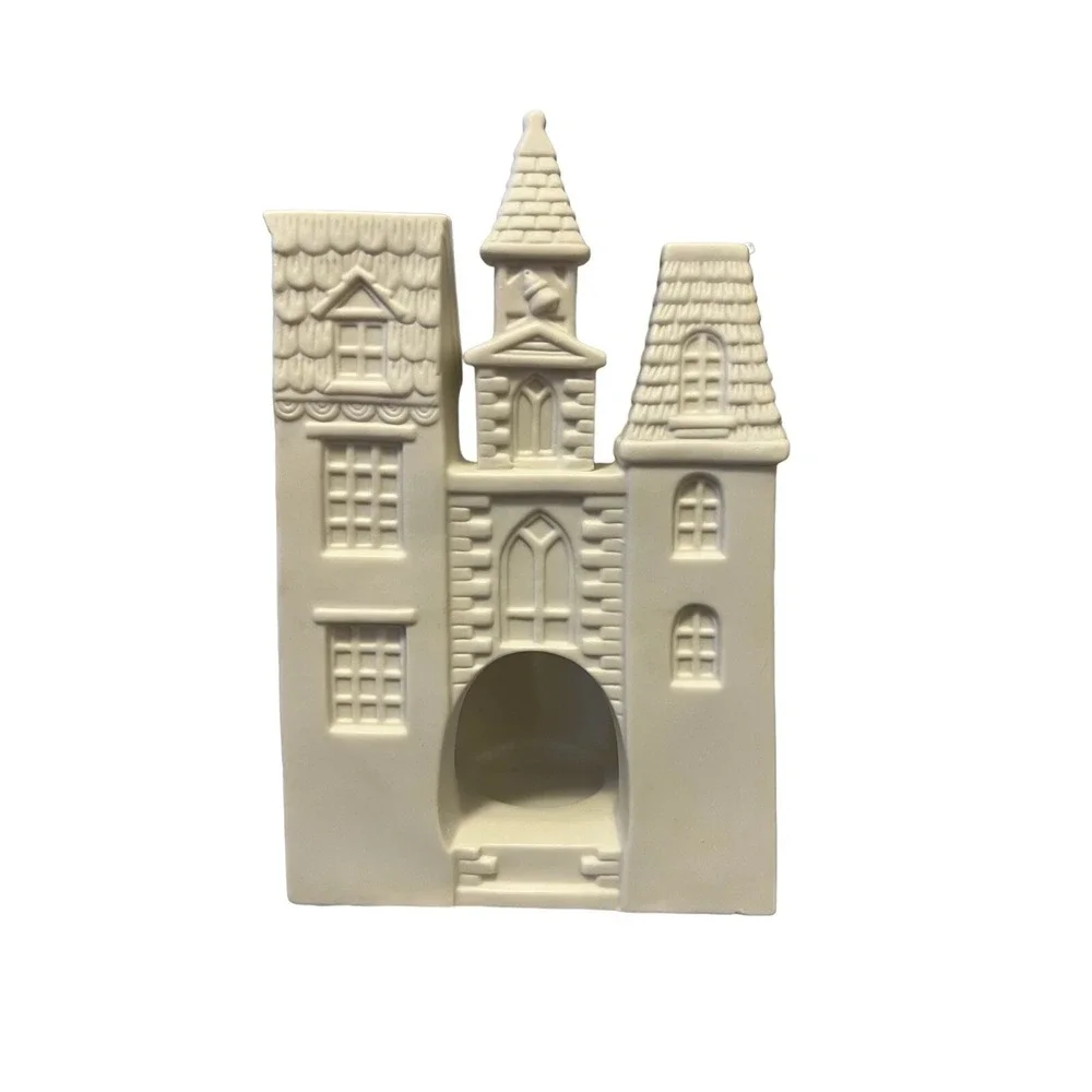 Partylite Village Carolers Tealight Candle Holder White Bisque P0204 Christmas - Picture 5 of 5